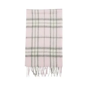 Glenmore 100% Lambswool Tartan Scarf - Thomson Pale