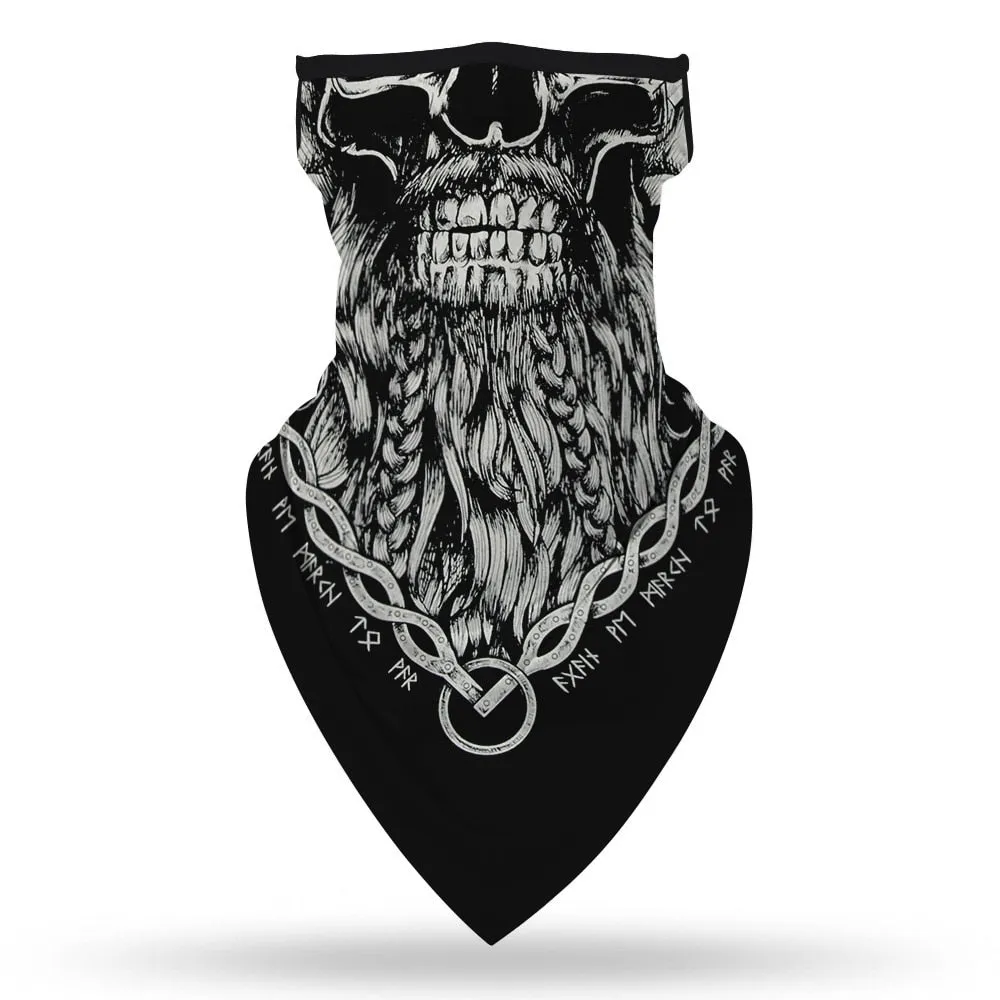 Halloween Skull Death Punk Scary Cosplay Face Mask Neck Scarf Masks Bandana Headband Balaclava