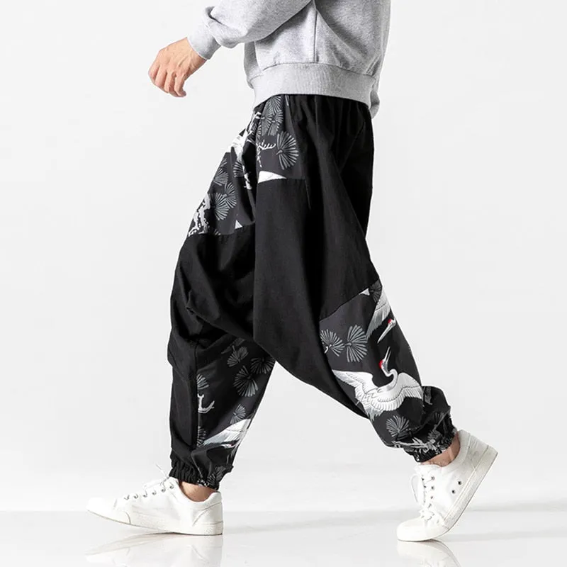 Harem Pants Patchwork