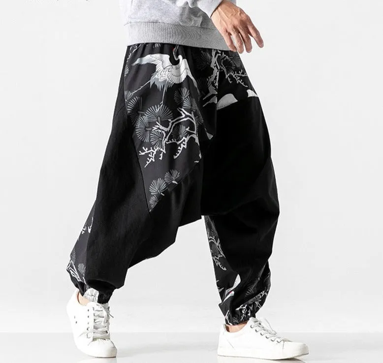 Harem Pants Patchwork