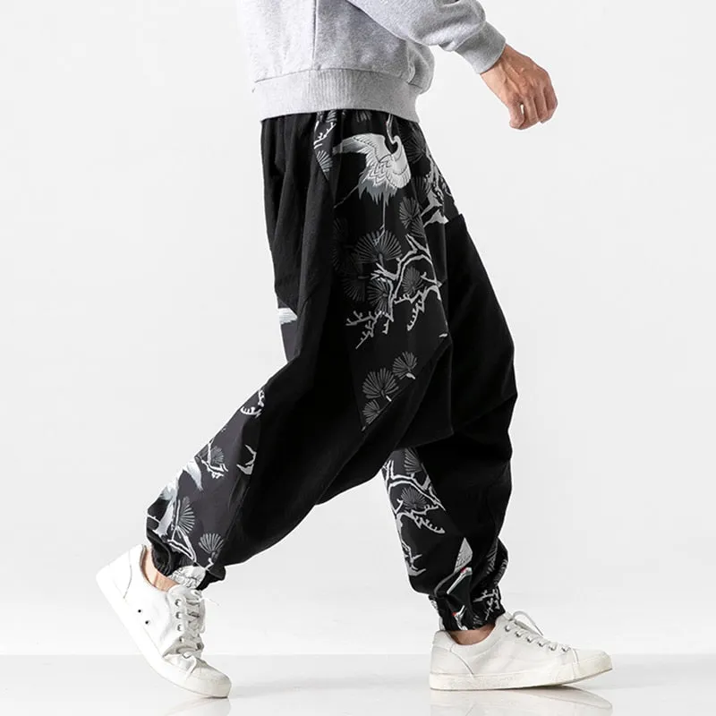 Harem Pants Patchwork