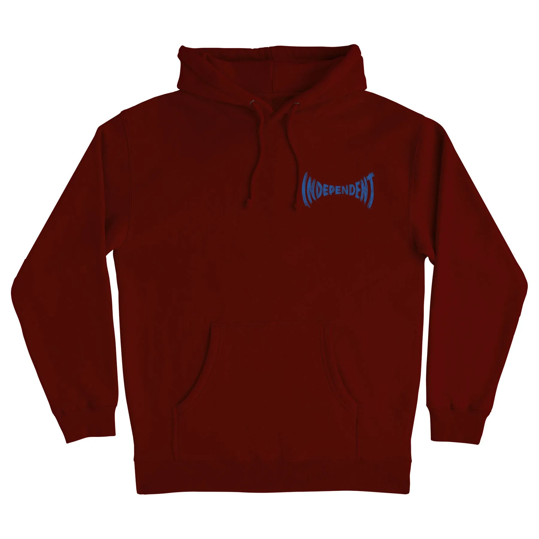 INDEPENDENT HOOD CARVED SPAN MAROON