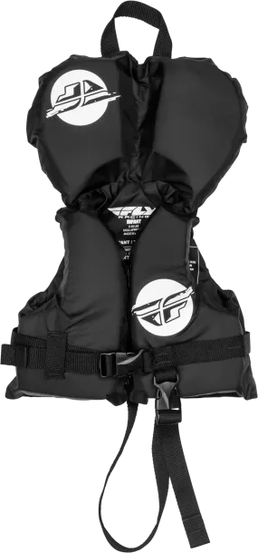 INFANT FLOTATION VEST BLACK/WHITE