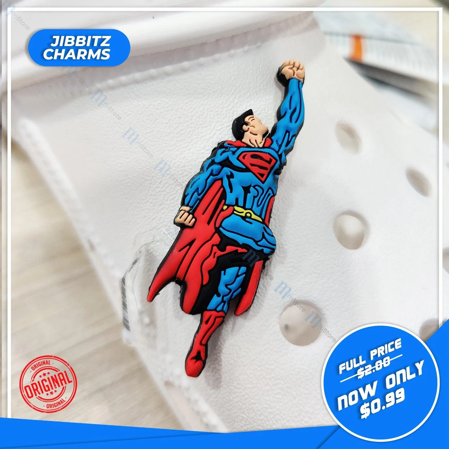 Jibbitz - Superman with Cape 2