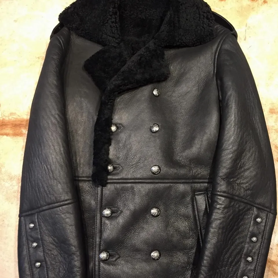 Kashani Black Shearling Jacket