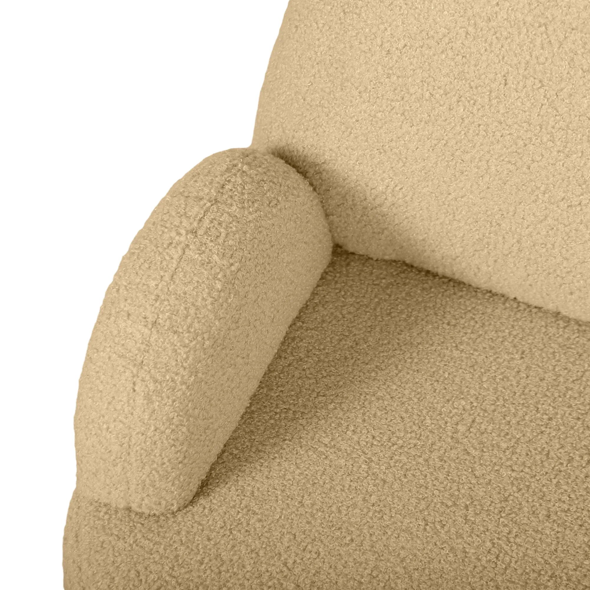 Kids Armchair, Bear Shaped Toddler Chair for Bedroom - Khaki