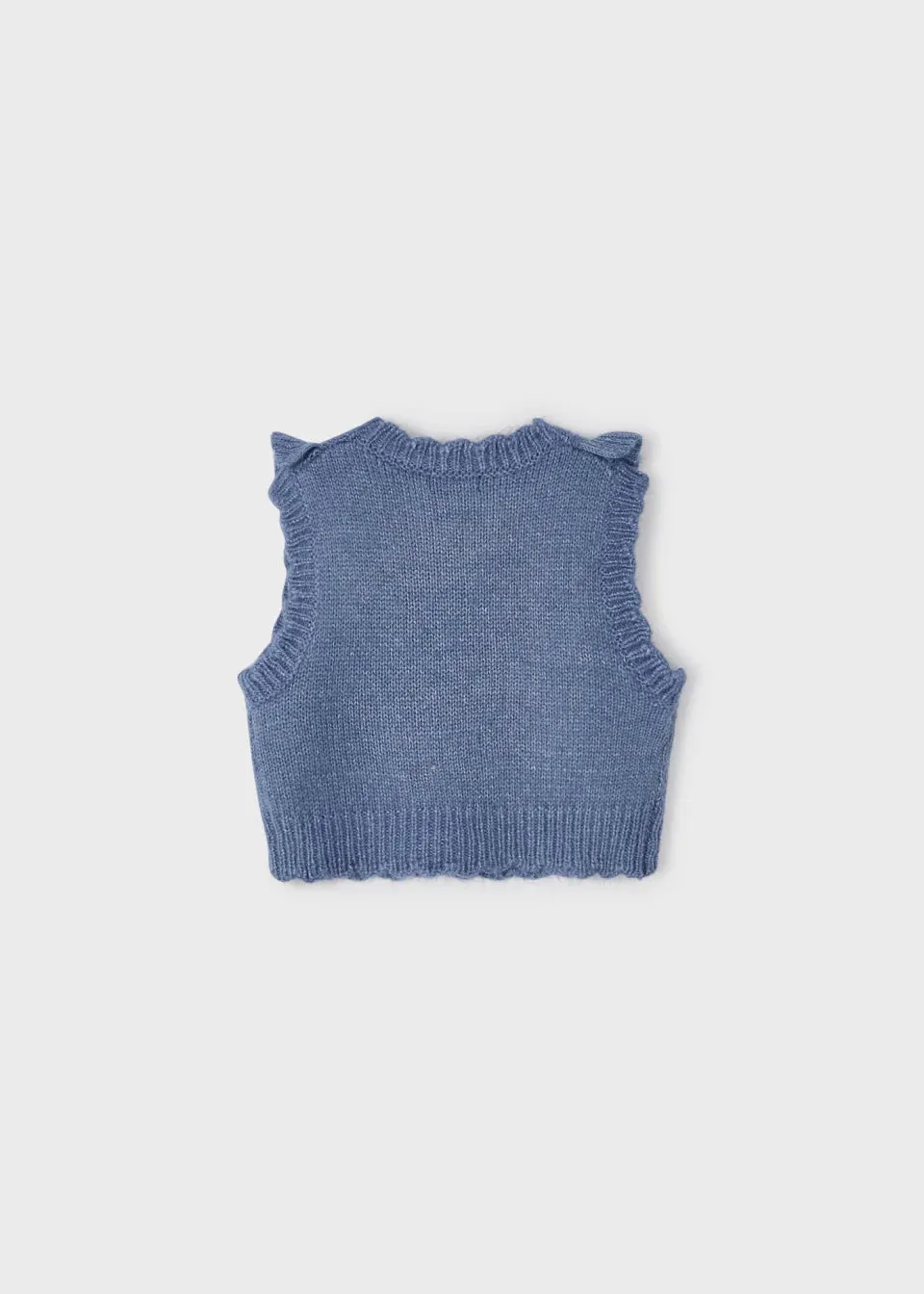 Knit vest girl