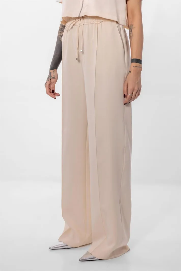 Lefon Beige Simple Pants