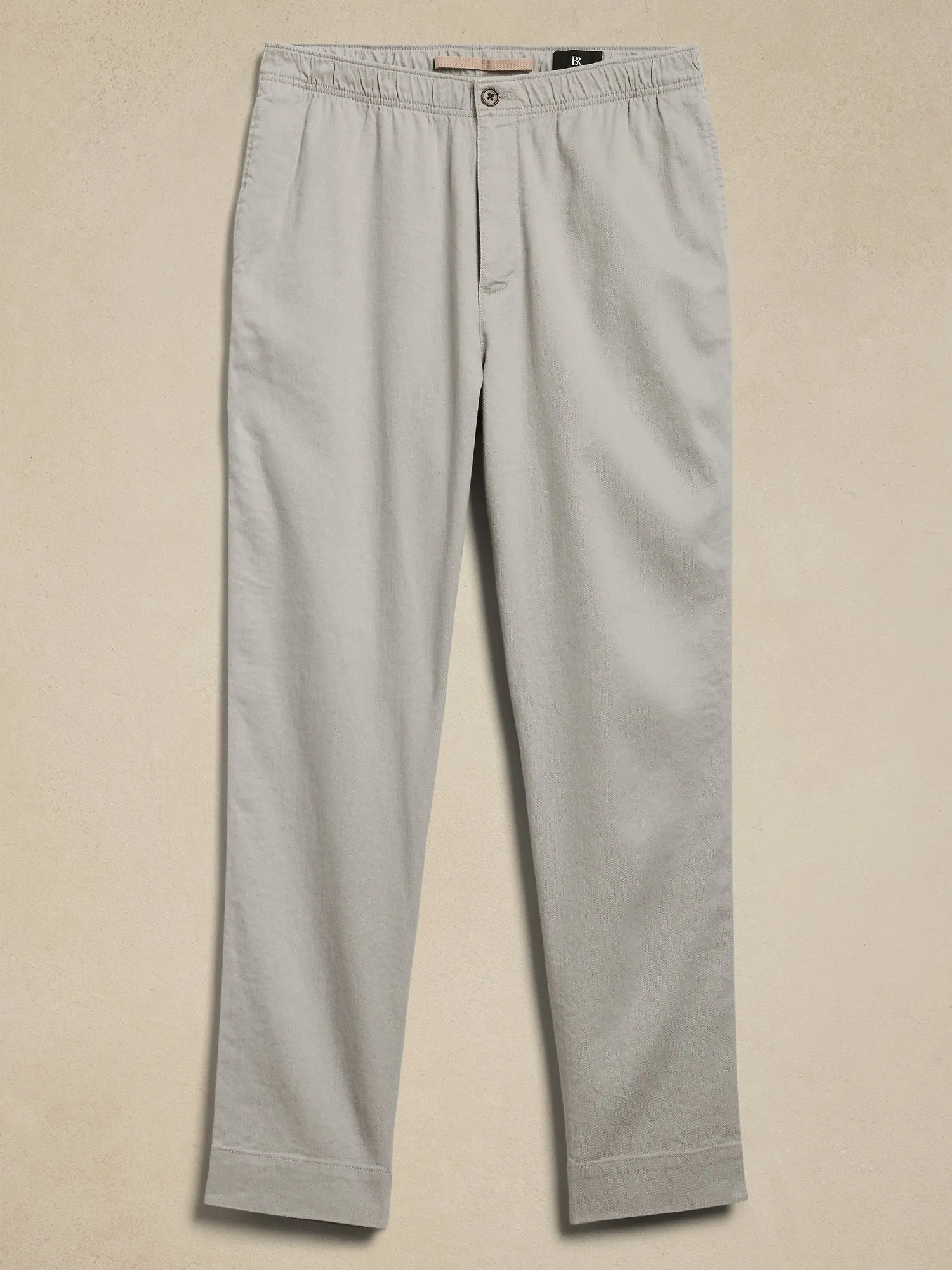 Linen-Cotton Traveler Pull-On Pant