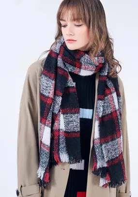 Luxury Plaid Bandana Scarf