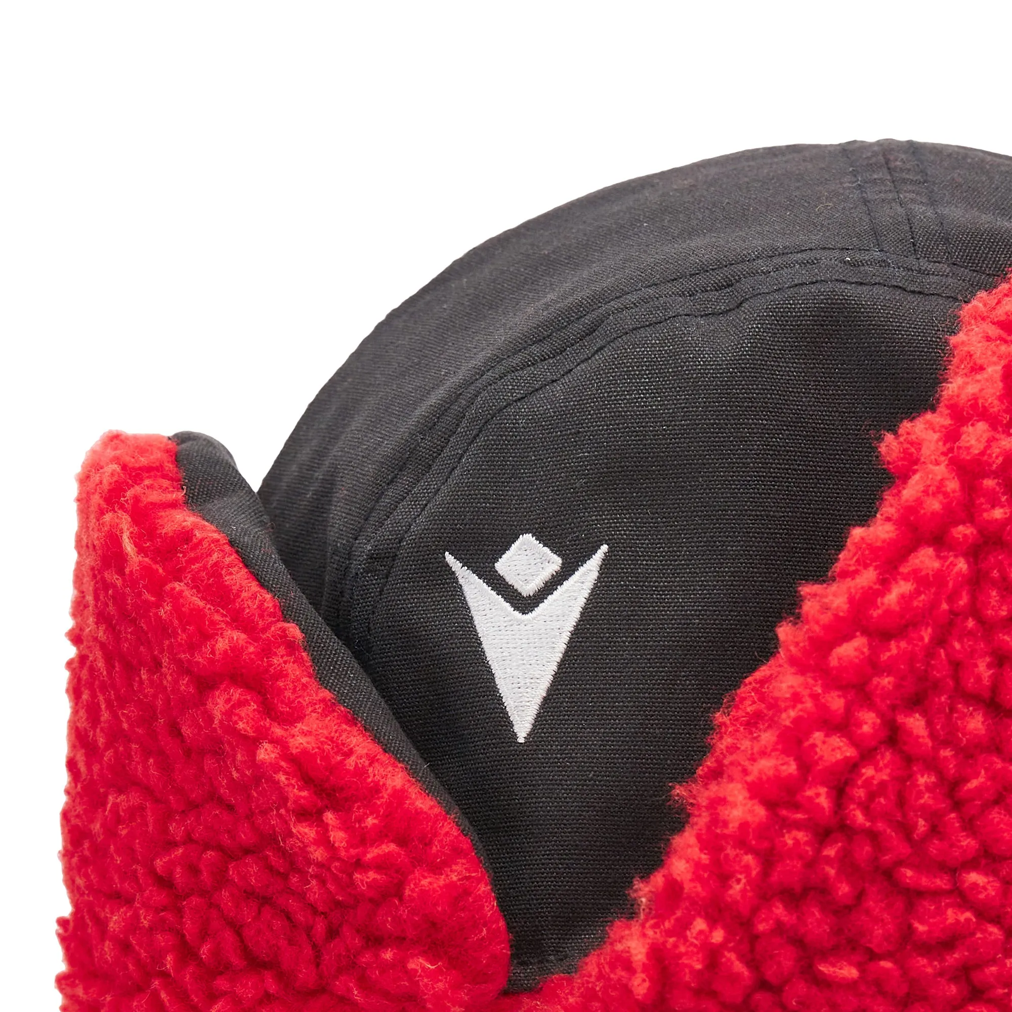 Macron Wales WRU Adults Trapper Fleece Hat