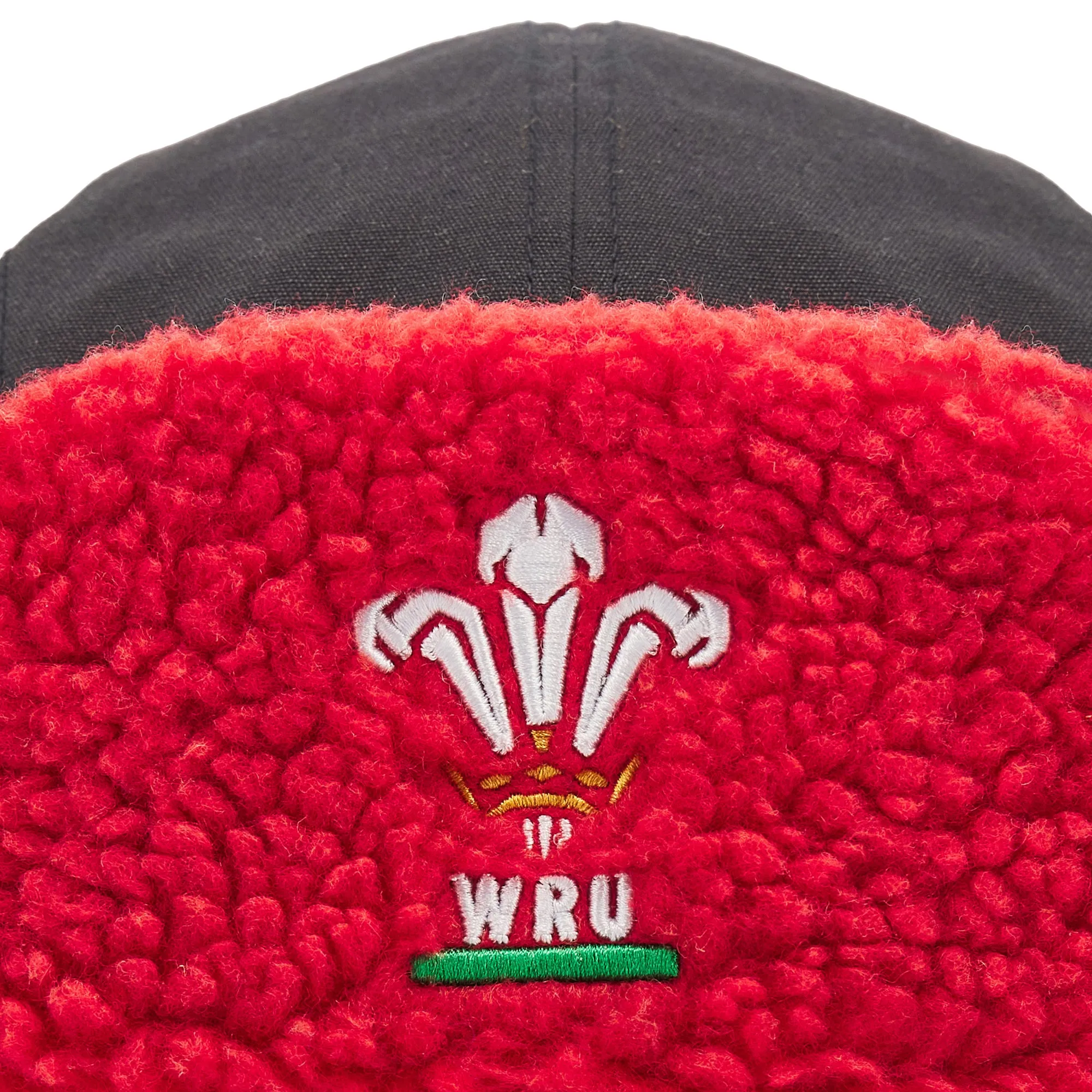 Macron Wales WRU Adults Trapper Fleece Hat