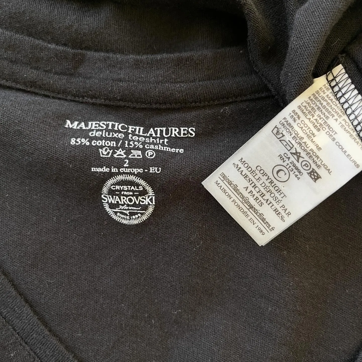 MAJESTIC FILATURES x SWAROVSKI Pullover