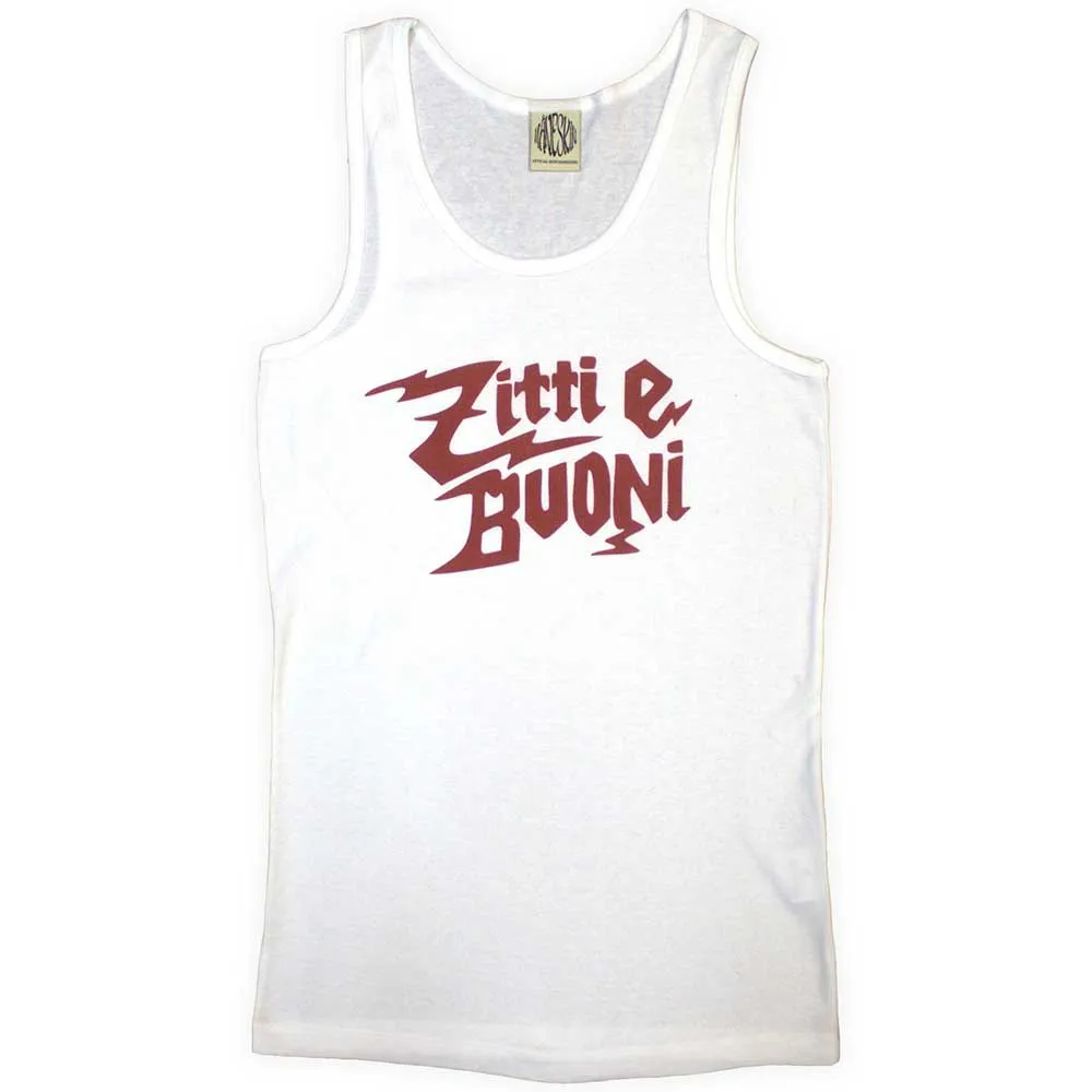 Maneskin Unisex Vest T-Shirt: Zitti e Buoni