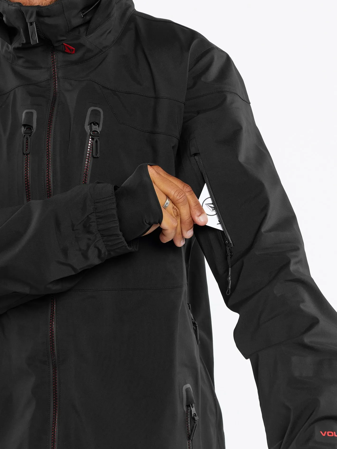 Mens Guch Stretch Gore Jacket - Black