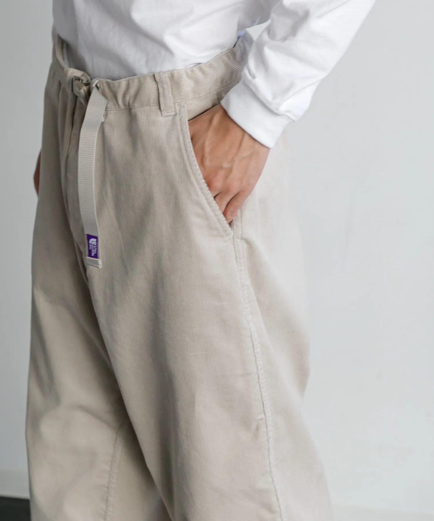 【MEN】THE NORTH FACE PURPLE LABEL Corduroy Wide Tapered Field Pants