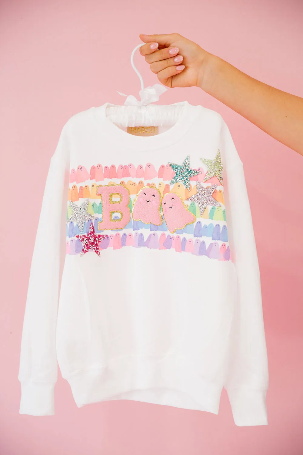 MINI KIDS STAR GHOULS PULLOVER