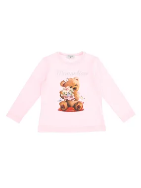 Monnalisa - Pink Teddy Top