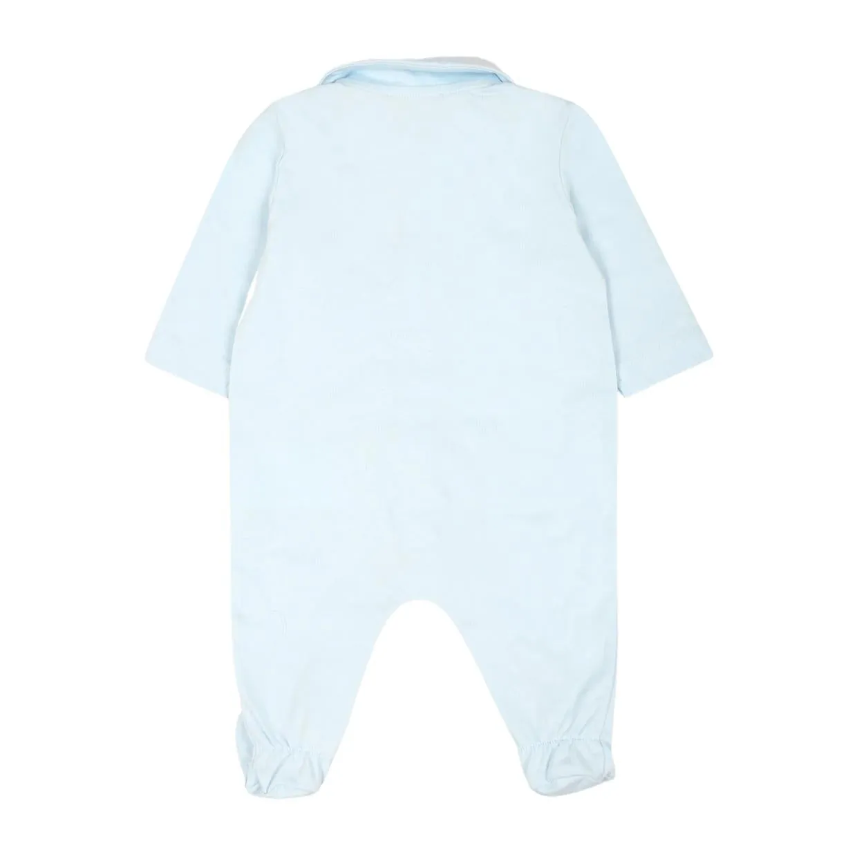 Moschino Baby Teddy Bear Blue Babygrow