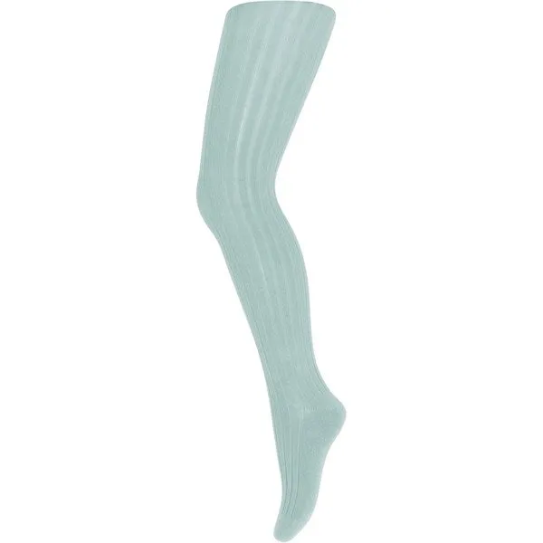 MP Danmark 130 Cotton Rib Tights 1205 Aquamarine