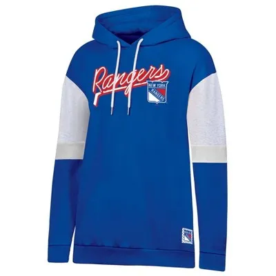 New - NHL New York Rangers Women's Fleece Hooded Sweatshirt - S