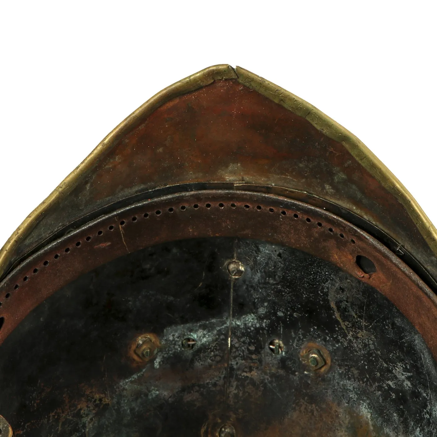 Original British Victorian 6th Inniskilling Dragoons Other Ranks Parade Helmet with Chin Scales