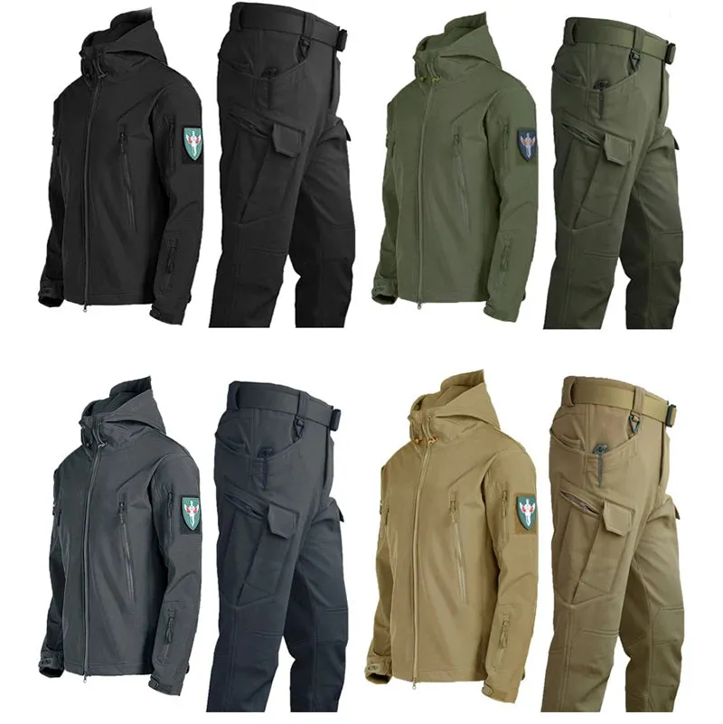 Oulylan Army SoftShell Tactical Waterproof Jacket - Outdoor Adventure Gear