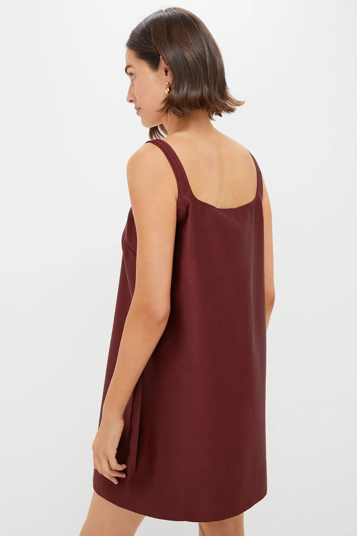 Oxblood Cassie Dress