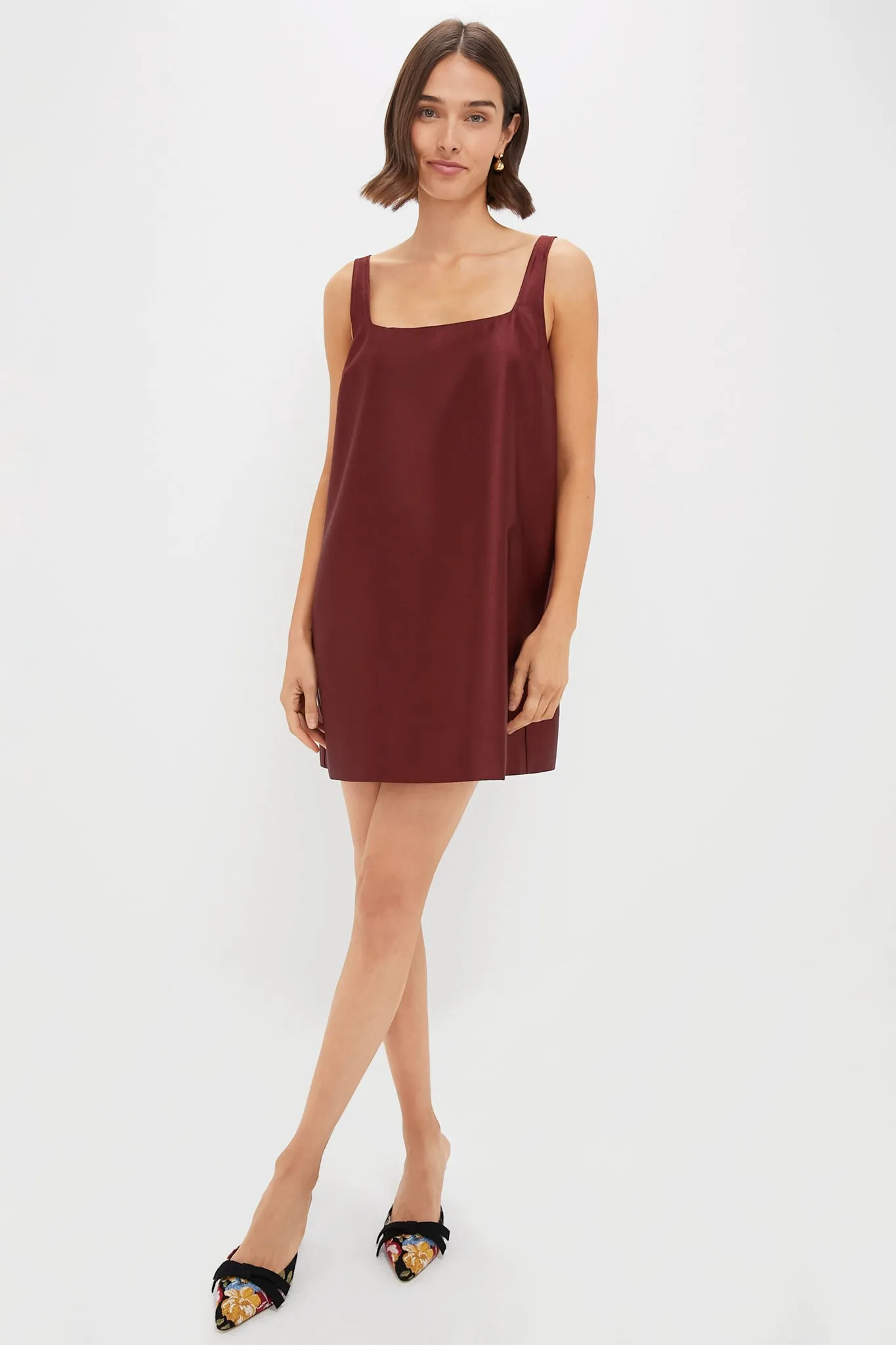 Oxblood Cassie Dress