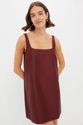 Oxblood Cassie Dress