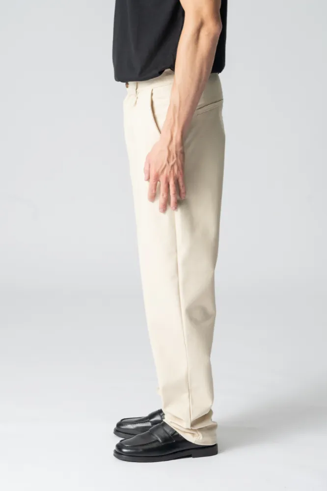 Performance Pants Wide - Beige