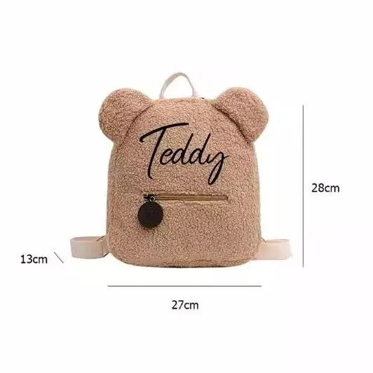 Personalised Teddy Bear Backpack