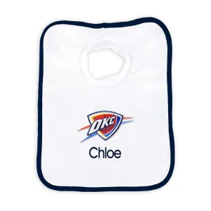 Personalized Oklahoma City Thunder Pullover Bib