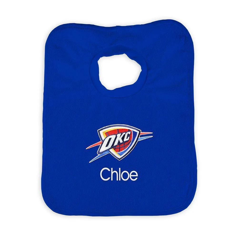 Personalized Oklahoma City Thunder Pullover Bib