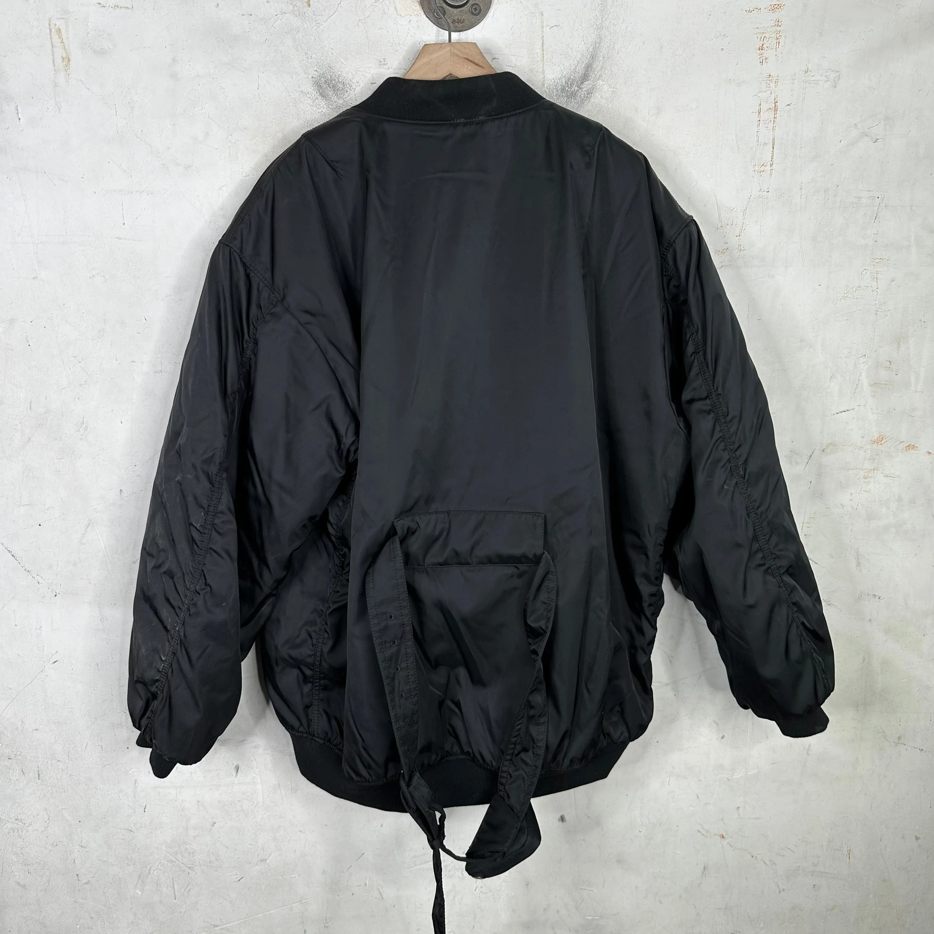 Prada Belted Pouch Nylon Jacket