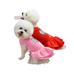 Princess Teddy Dog Dress: Adorable Pet Apparel for Your Royal Pup