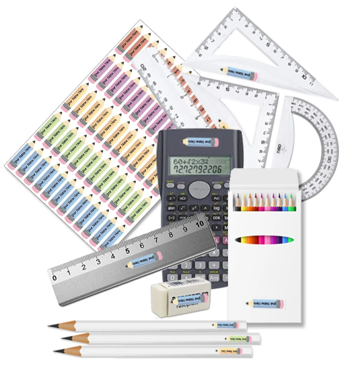 ""Tatty Teddy" School labels packs