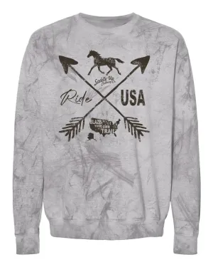 "Ride USA" Crewneck