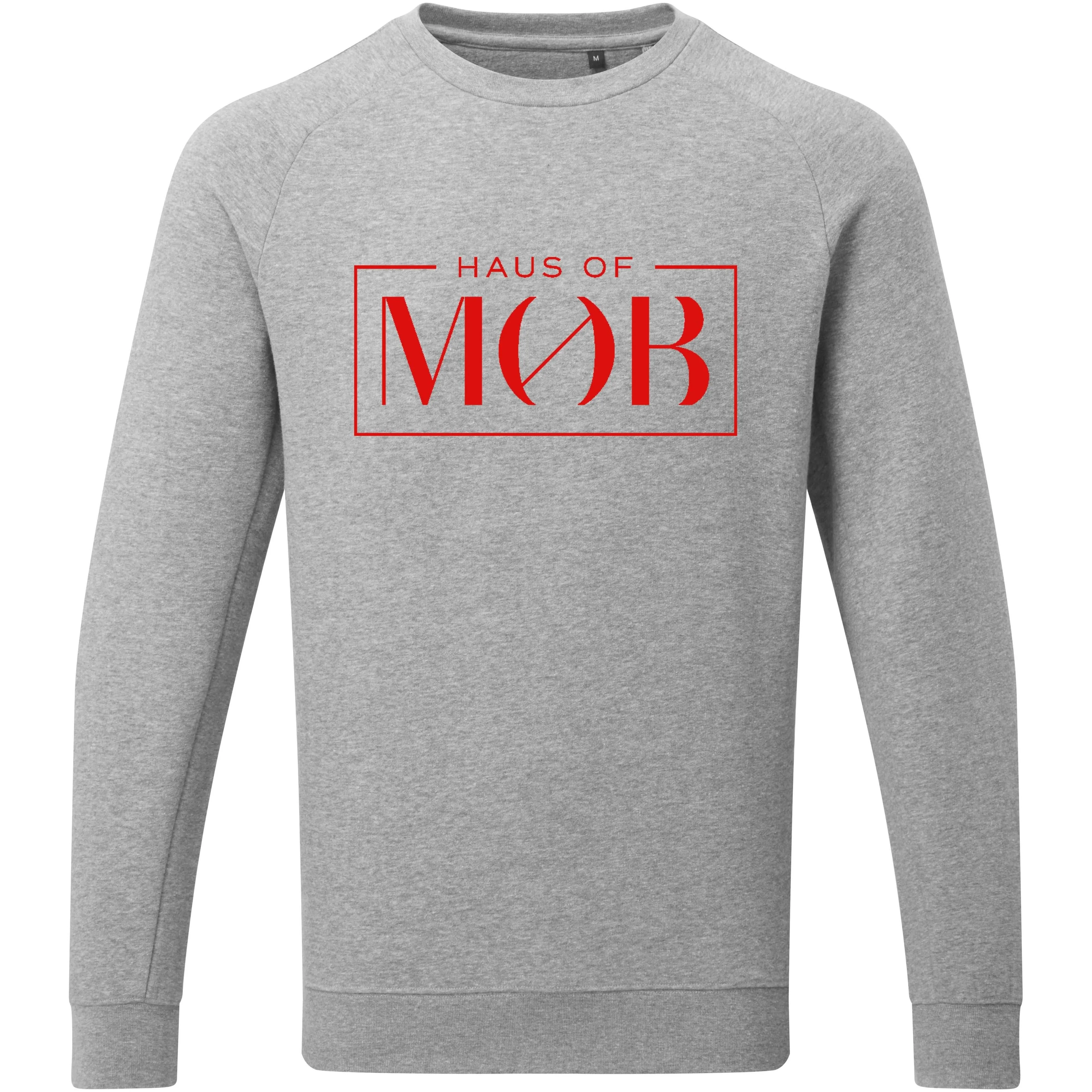 Red MOB BOX Grey Sweatshirt