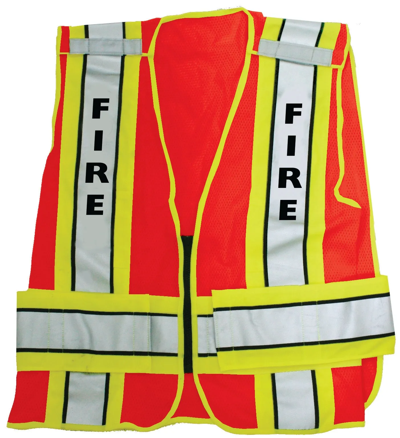 Reflective Duty Vest with Fire ID (Orange)