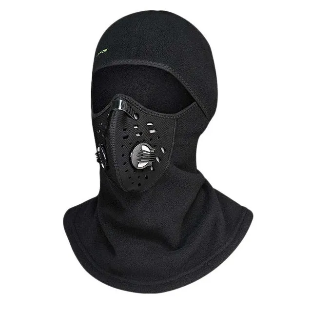 Rockbros Winter Cycling Cap Windproof Thermal Face Mask Balaclava Bandana Sport Ski Running Bike Bicycle Neck Hat Head Scarf Men