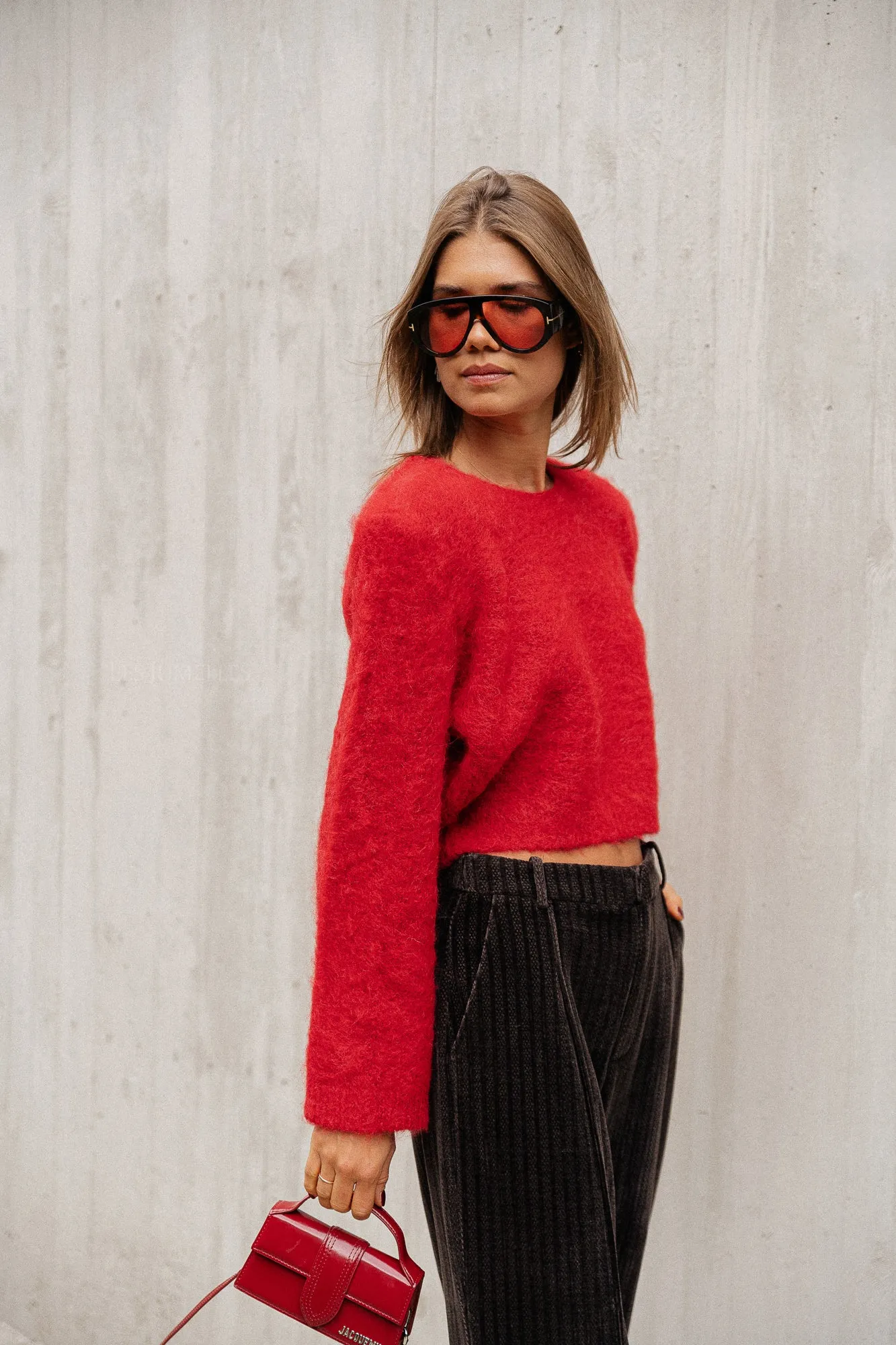 SafiGZ pullover haute red