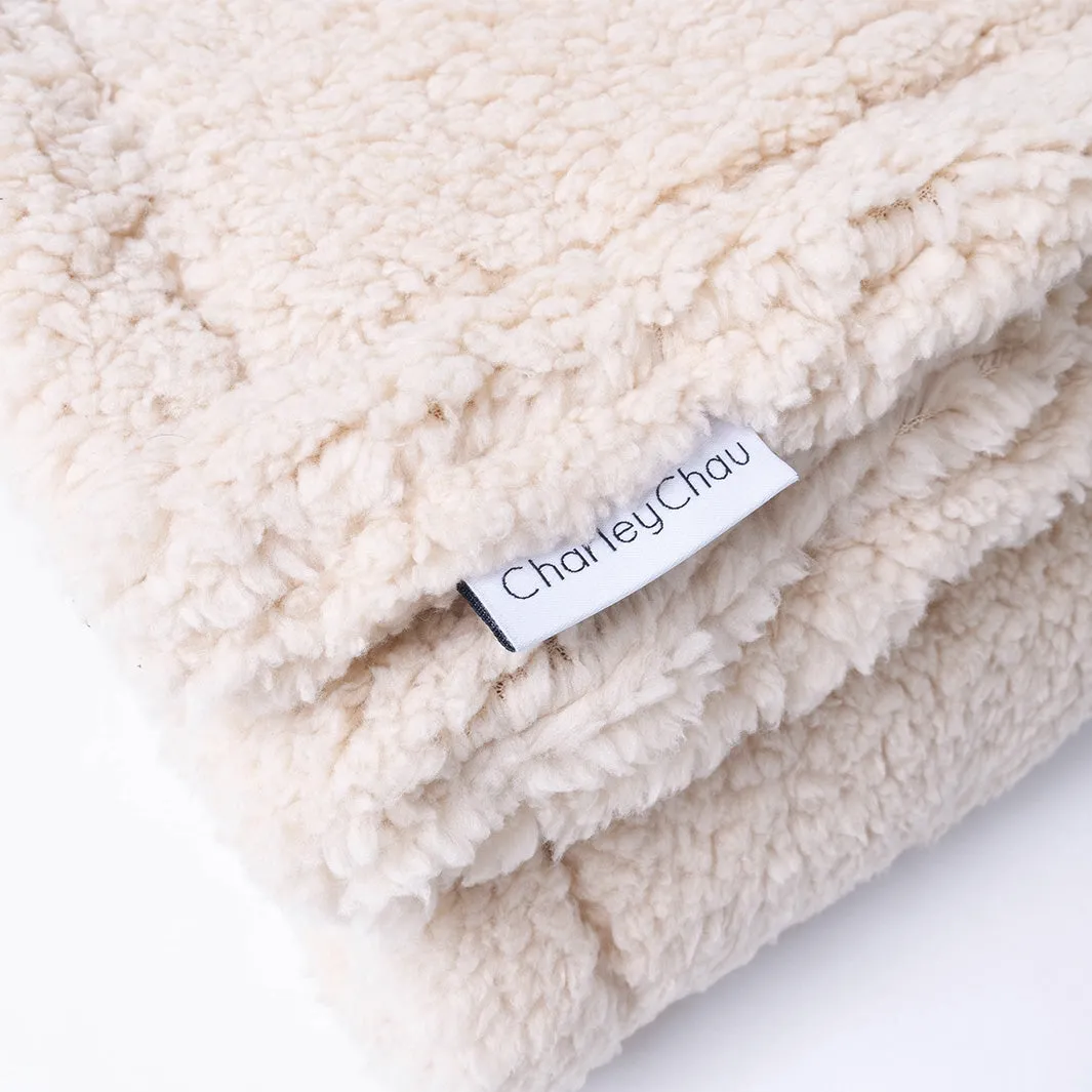 Sherpa Fleece Dog Blanket