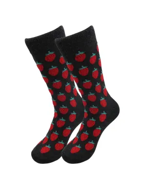 Sick Socks - Strawberry - Fruit Patterned Socks