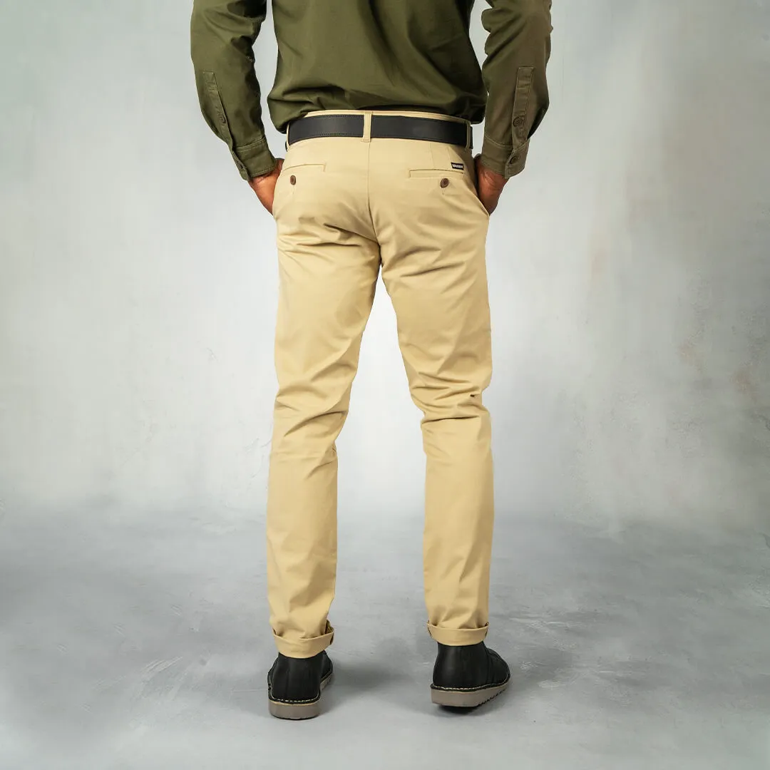 Slim Fit Chinos Stone