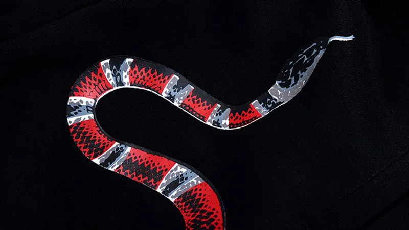 Snake 3D Prints Streetwear Fashion Men Jogger Pants