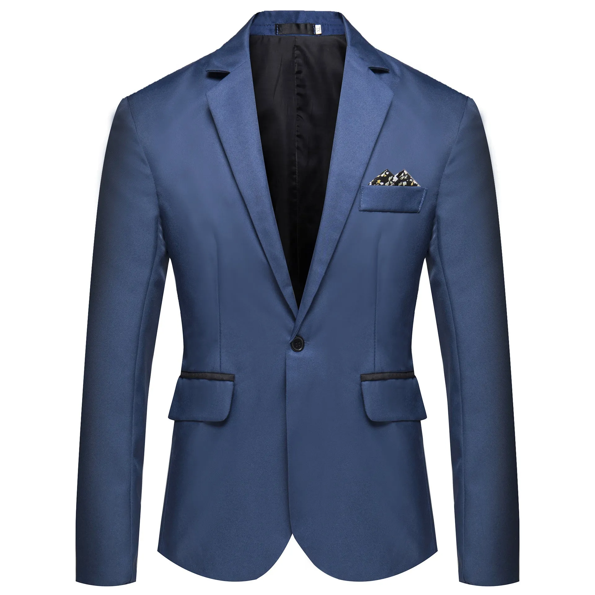 Solid Color Small Suit Hot Sale Men One Button Suit