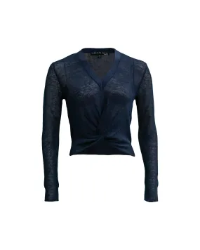 Soren Twist-Front Sweater