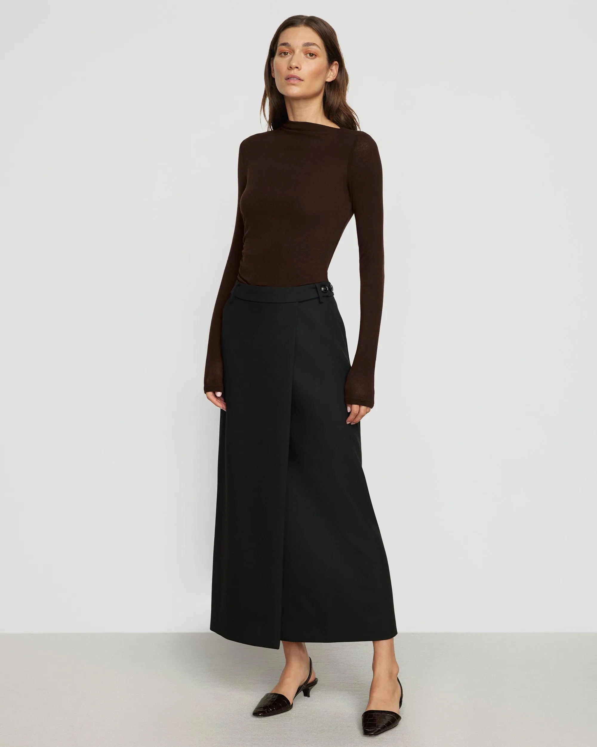 Spencer Wrap Maxi Skirt