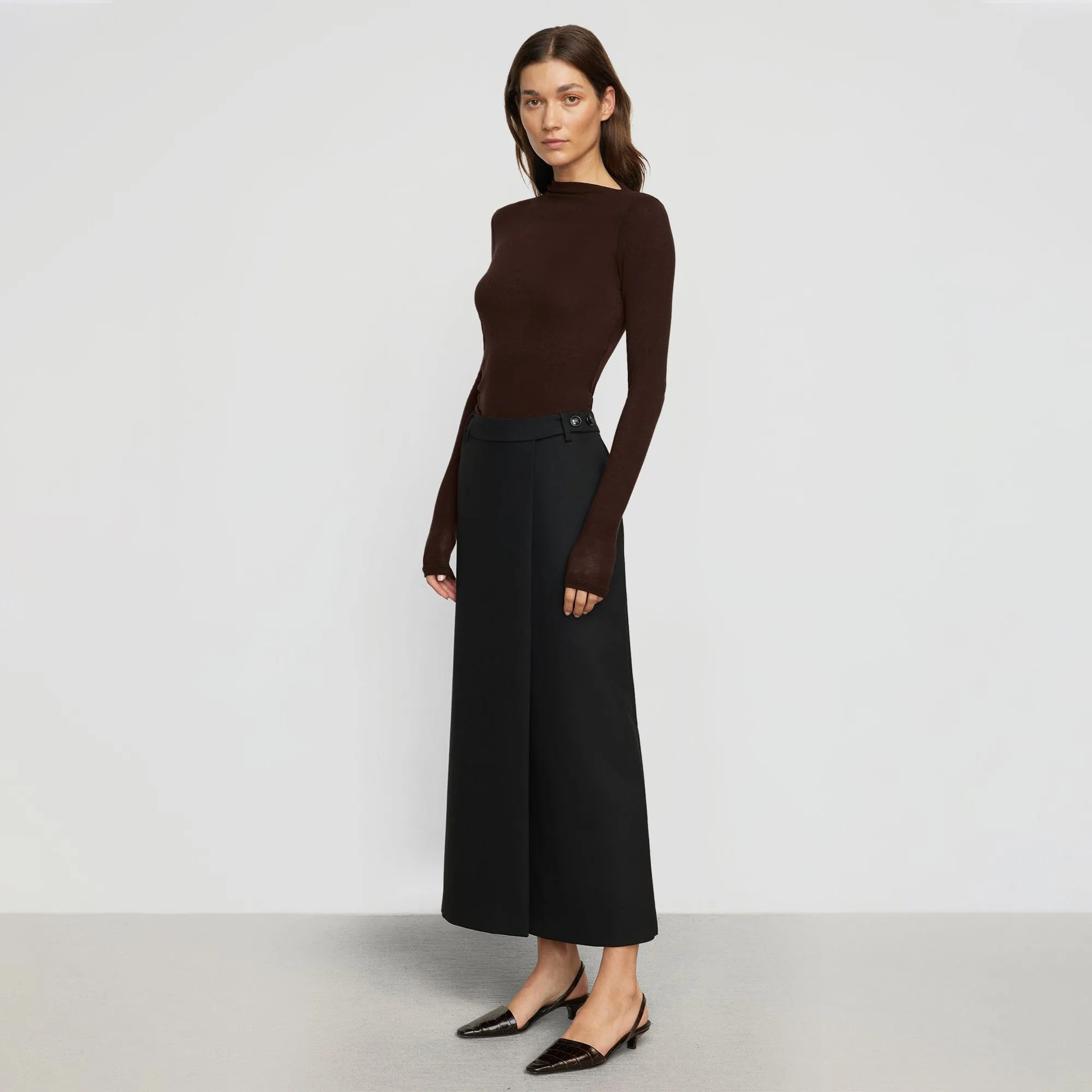 Spencer Wrap Maxi Skirt